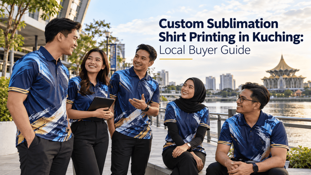 Custom Sublimation Shirt Printing users in Kuching