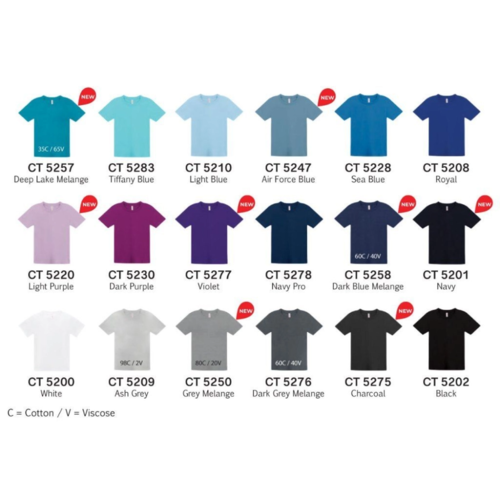 OREN SPORT Kids Unisex Comfy Cotton T-Shirt CT52 - Image 3