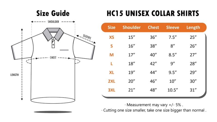 OREN SPORT HC15 Unisex CVC Honeycomb Tipped Collar & Cuff Polo T-Shirt - Image 5