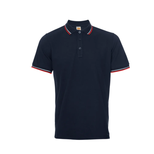 OREN SPORT HC24 Honeycomb CVC Polo Shirt Tipped Collar and Cuff - Image 5