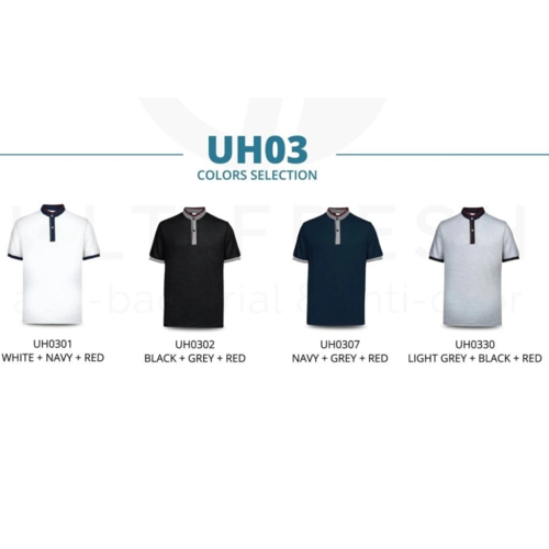 Ultifresh UH03 Pique Ace Collar Polo T-Shirt - Image 2