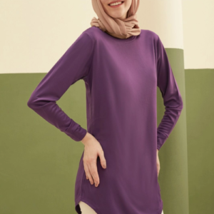 LEFONSE MM01 Jersey Microfiber Muslimah Plain Female Quick Dry Long Sleeve
