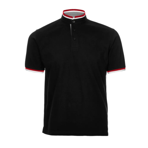 OREN SPORT HC23 Honeycomb CVC Stand Collar Polo Shirt - Image 3