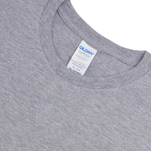 GILDAN Softstyle Cotton Round Neck T-Shirt Unisex Adult Plain Soft Solid Tee T-Shirt 63000 - Image 3