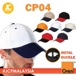 OREN SPORT CP04 Premium Baseball 6-Panel Cotton Brush Cap Unisex Thick Baseball Brush Cap