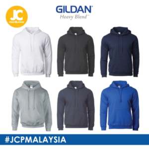 GILDAN Heavy Blend Unisex Sideseamed Adult Hooded Sweatshirt Pouch Pocket Double-Lined Cotton Polyester Sweatshirt 88500