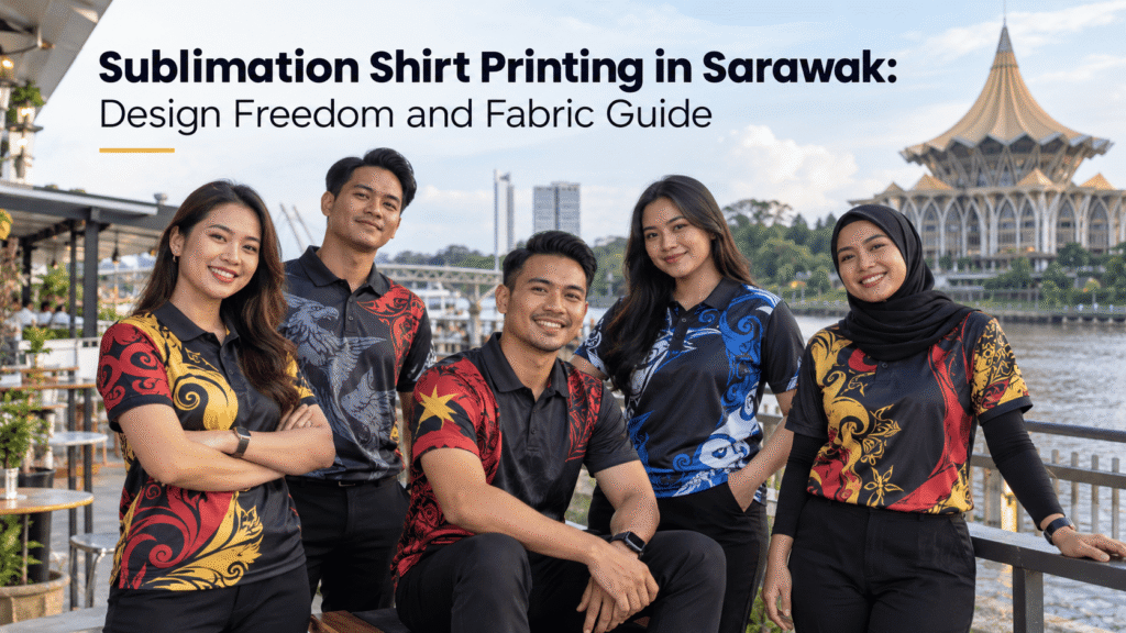 Team sublimation apparel portfolio concept for Sarawak