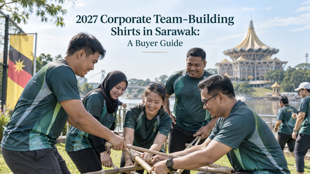 Corporate team at a real activity for Sarawak