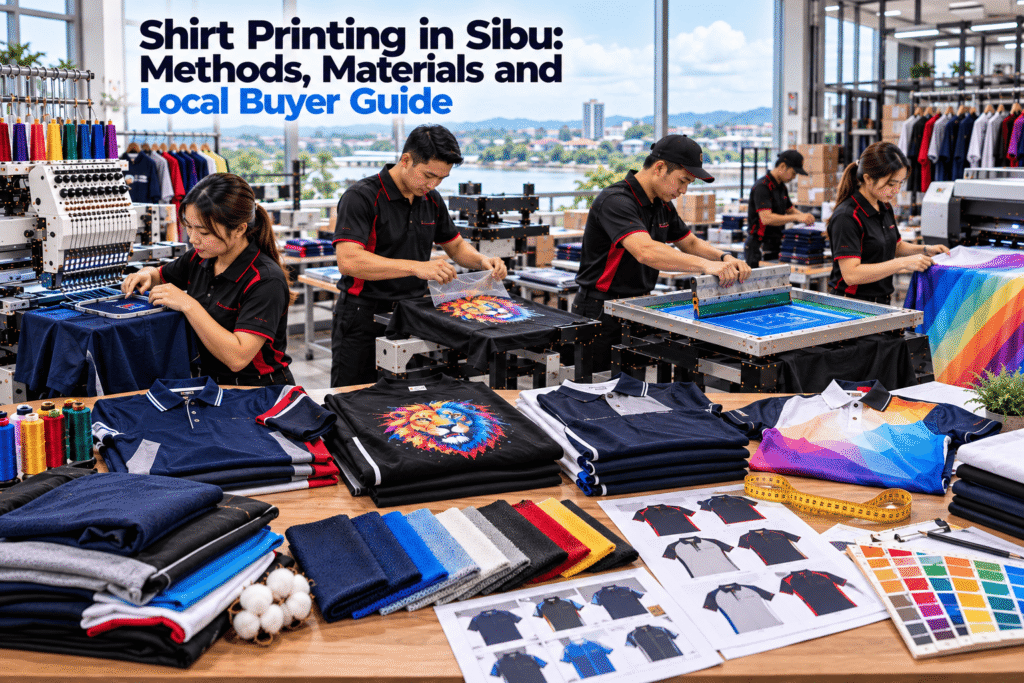 Printing and material comparison for Sibu
