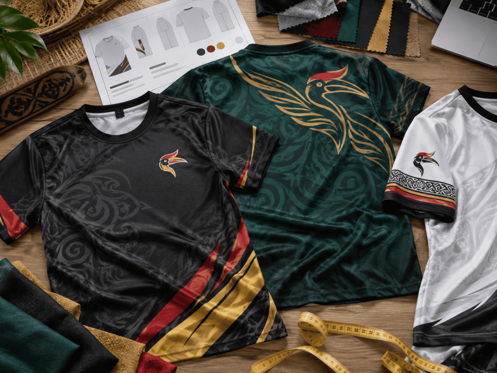 Shirt design planning for Kuching