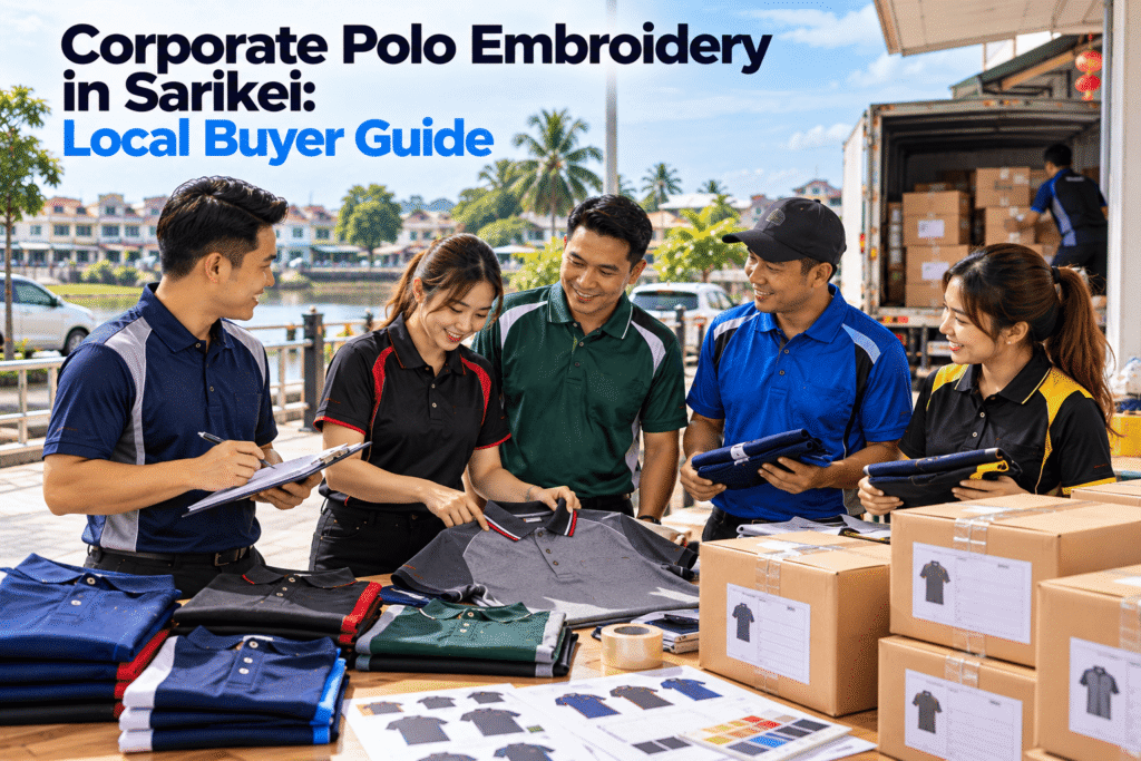 Corporate Polo Embroidery users in Sarikei