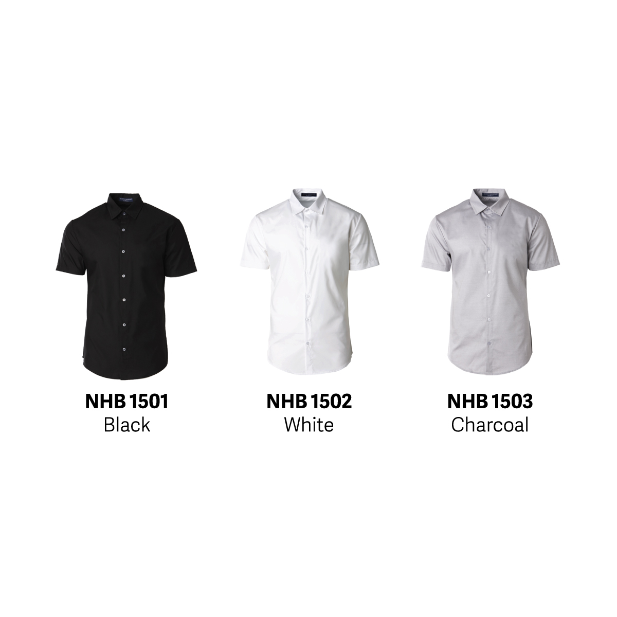 NORTH HARBOUR Business Shirt Premium Oxford Short Sleeve NHB1500 - Image 5