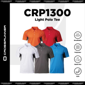 CROSSRUNNER Quick Dry Delta Polo T-Shirt CRP1300