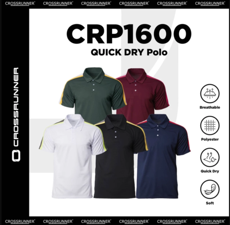 CROSSRUNNER Quick Dry Sportswear Jersey Unisex CRP1600