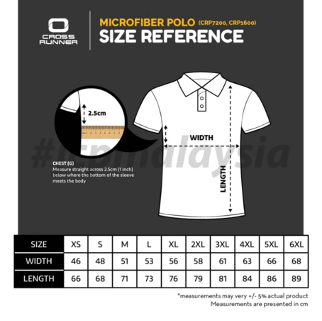 CROSSRUNNER Quick Dry Sportswear Jersey Unisex CRP1600 - Image 5