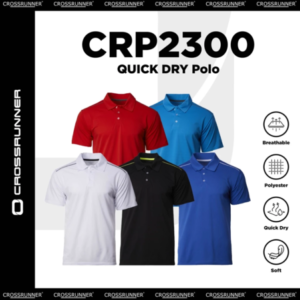 CROSSRUNNER Quick DryOxley Polo T-shirt Unisex CRP2300
