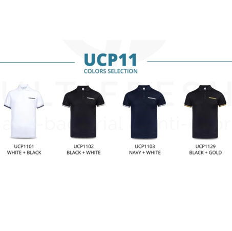 ULTIFRESH Plain Polo T Shirt Hybrid Minimalist Polo Tshirt Unisex UCP11 - Image 5