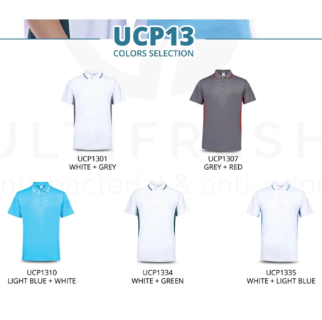 ULTIFRESH Polo T Shirt Tebal 190gsm Polycotton Hybrid Baju Berkolar Lelaki Unisex Polo Tshirt Thick Collar Shirt UCP13 - Image 6