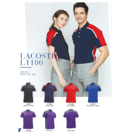 LEFONSE Unisex Premium Fashion Casual Polo Shirt L1100 - Image 2