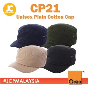 OREN SPORT Army Askar Unisex Plain Cotton Cap