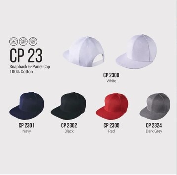 OREN SPORT CP23 Premium Baseball 6-Panel Cotton Brush Cap Unisex Thick Baseball Brush Cap - Image 3