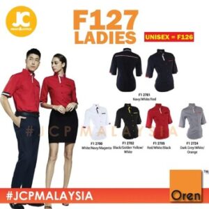 OREN SPORT F127 Female F1 Corporate Uniform