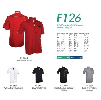 OREN SPORT F126 Unisex F1 Corporate Uniform - Image 3