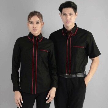 OREN SPORT F149 Female Cutting F1 Corporate Uniform Polyester Premium Quality Collar Long Sleeve Uniform - Image 2