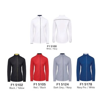 F151 OREN SPORT Female F1 Corporate Uniform Best Quality Selling Long Sleeve Premium Quality Collar Baju Korporat - Image 3