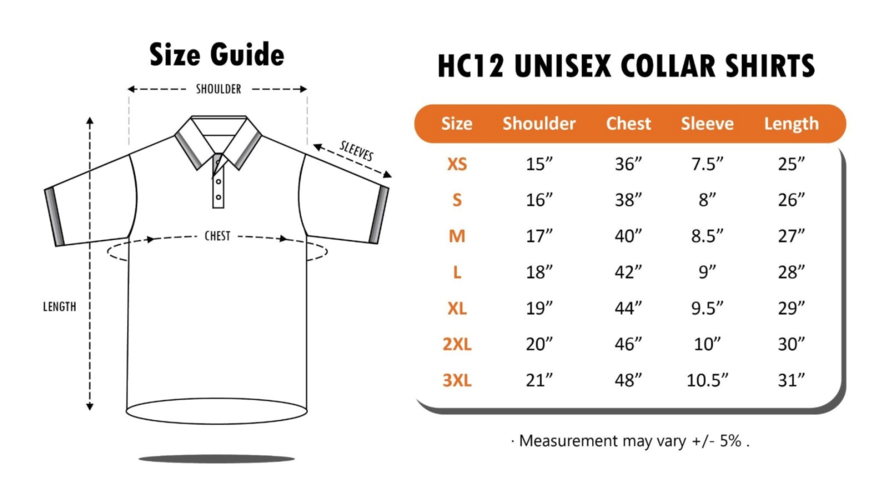 OREN SPORT HC12 Unisex Honeycomb CVC Multi Tipped Collar and Cuff - Image 6