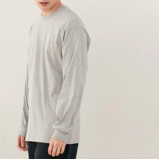 GILDAN Hammer Extra Thick Cotton Long Sleeve T-Shirt HA40 Unisex Comfortable Smooth Plain T-Shirt Baju Tebal - HA40 - Image 4
