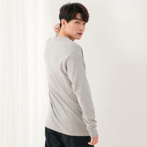 GILDAN Hammer Extra Thick Cotton Long Sleeve T-Shirt HA40 Unisex Comfortable Smooth Plain T-Shirt Baju Tebal - HA40 - Image 2