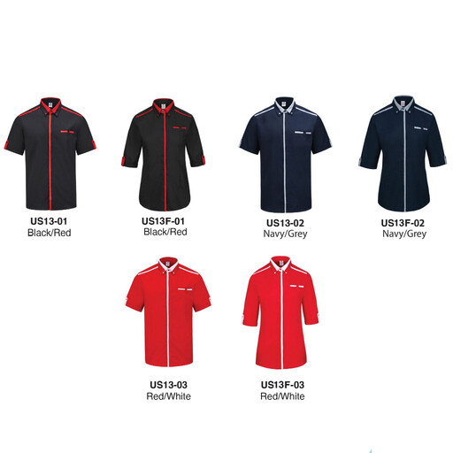 LEFONSE TR Cotton Corporate F1 Uniform US1300 Unisex Female Cutting 200gsm Premium Corporate Wear - Image 4