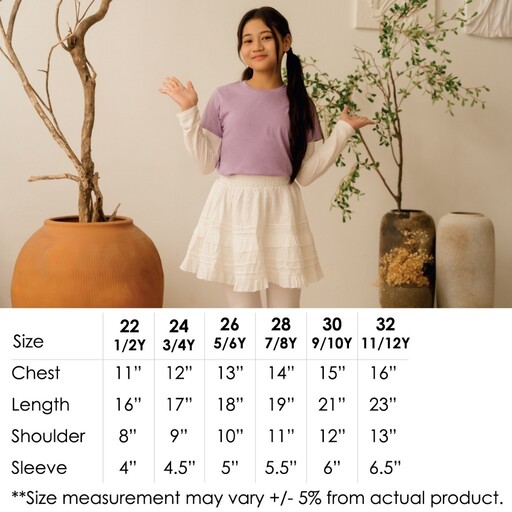 Rightway SCY22 Premium Siro Cotton 190gsm Kids T-Shirt - Image 5