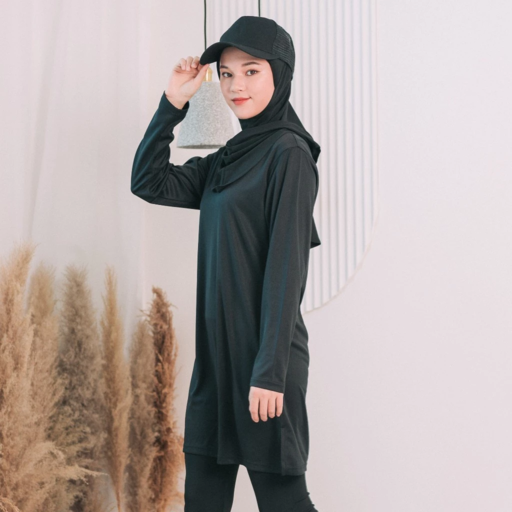 RIGHTWAY Jersi Muslimah Dress Blouse QDM56 - Image 3