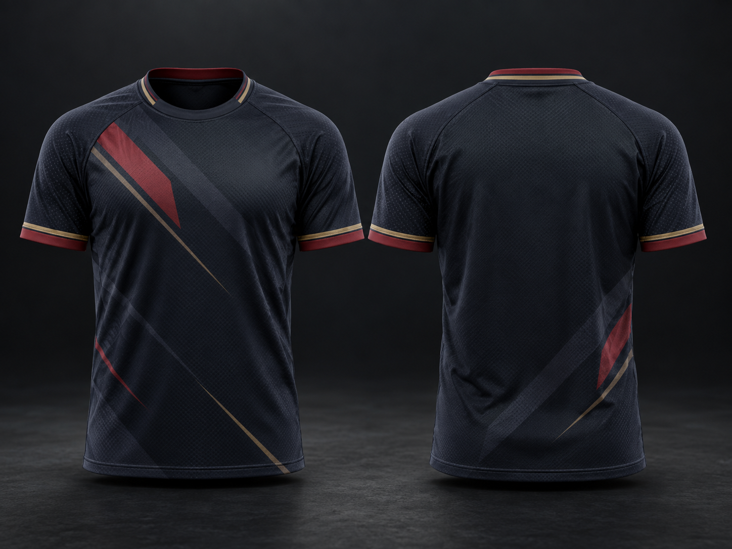 All-over sublimation jersey design