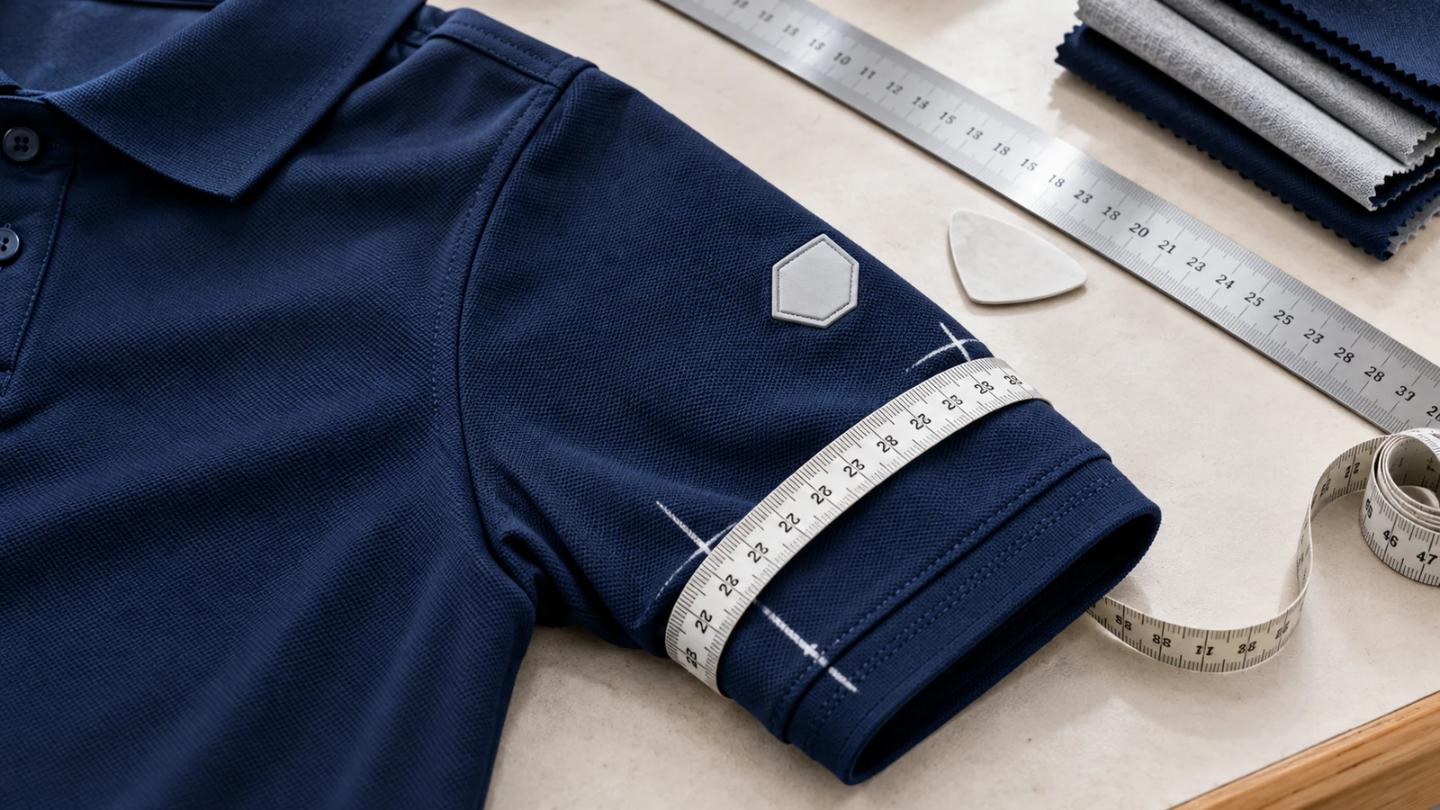 Sleeve Logo Placement: Measure Around the Arm, Not From a Flat Mock-Up