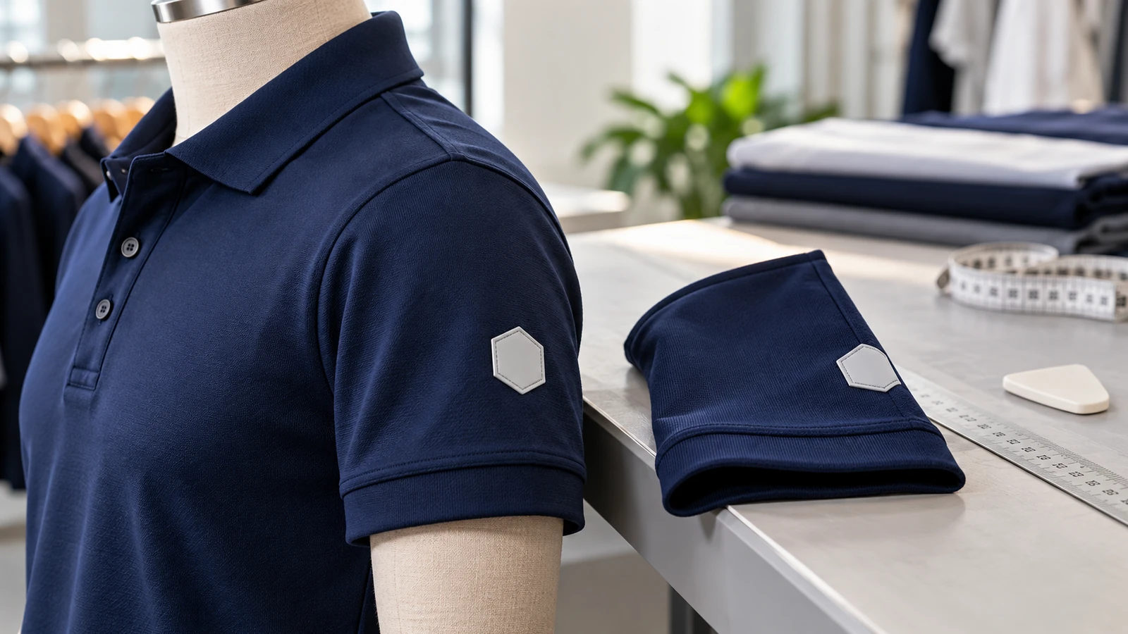 Sleeve Logo Placement: Measure Around the Arm, Not From a Flat Mock-Up supporting image