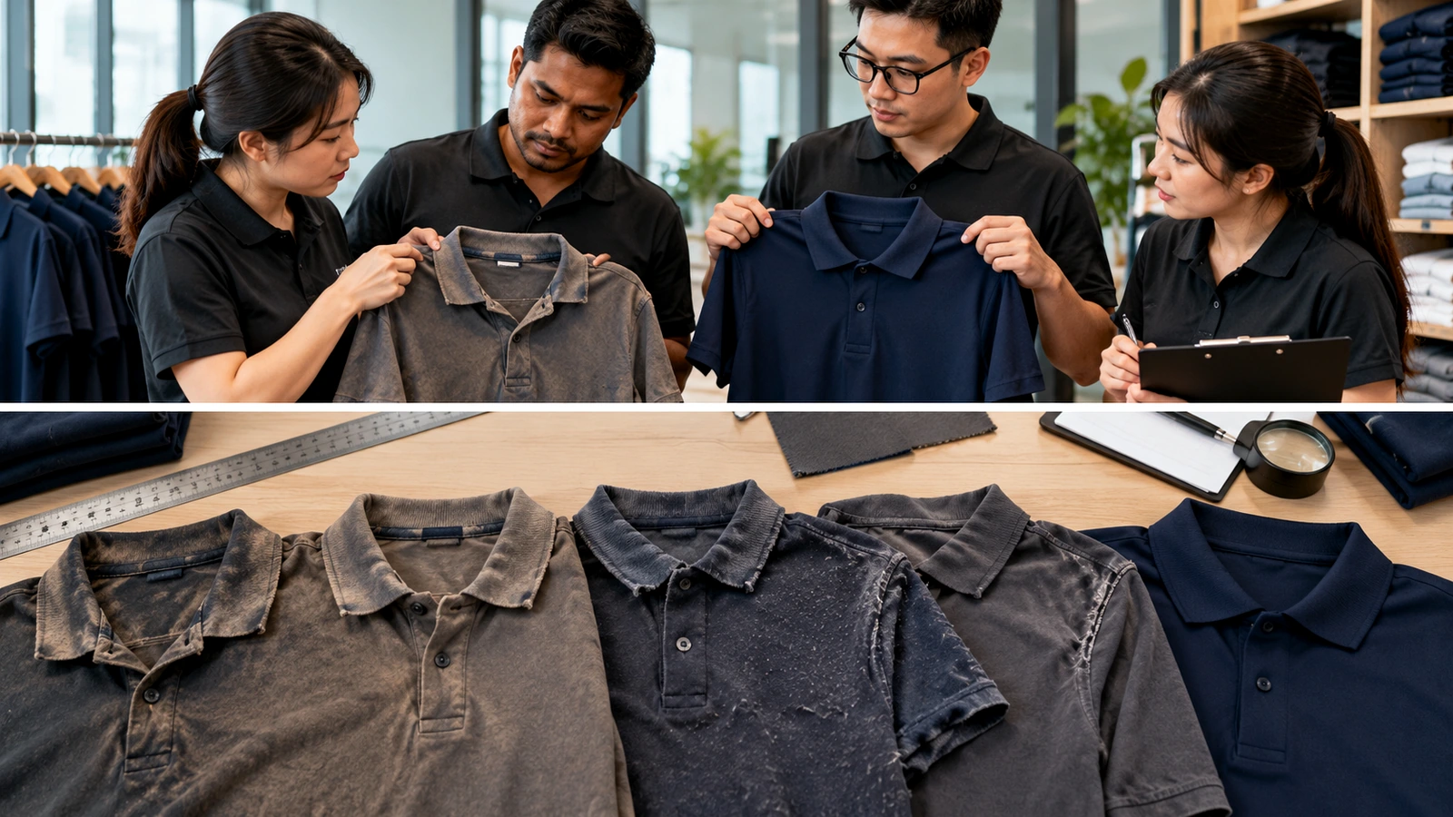 Editorial illustration: Work Trousers: Measuring Rise, Seat and Thigh Before Choosing Sizes