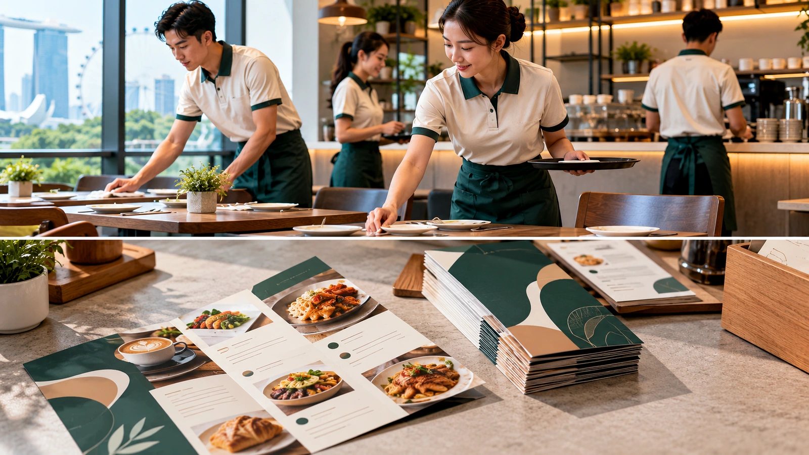 Editorial illustration: Wipe-Clean Menus: Lamination, Inserts and Replacement Cost