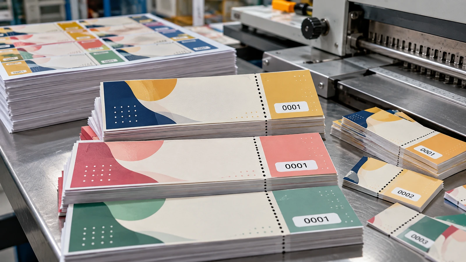 Numbered Coupon Books: Plan the Stub, Perforation and Sequence Before Printing