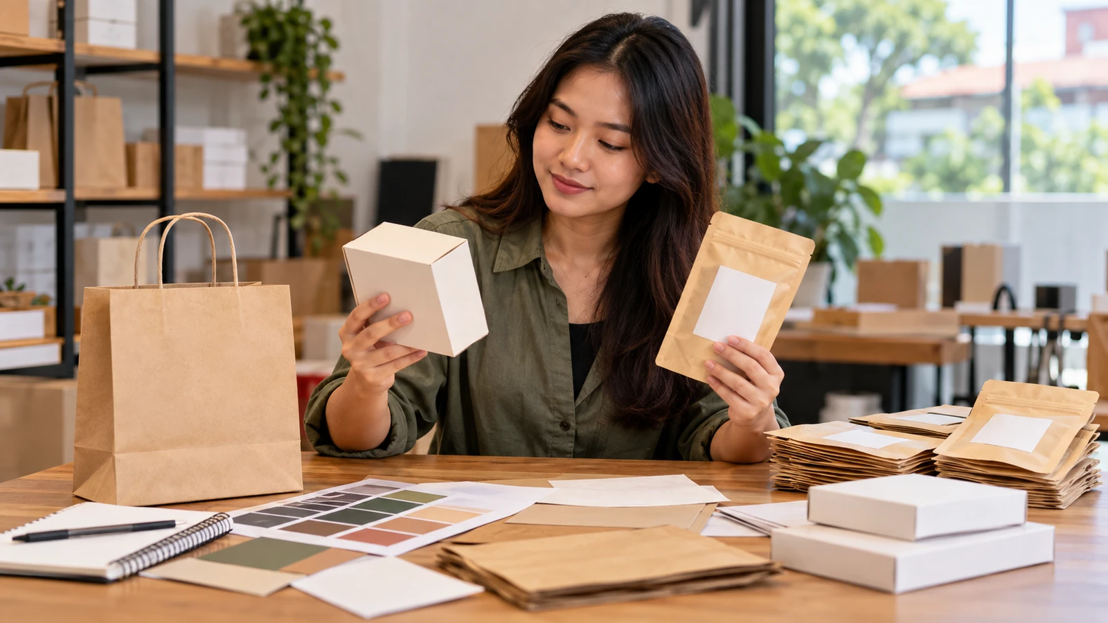 First Packaging Print Run for a New Brand: A Sarawak Youth StartUp 2026 Checklist supporting packaging image