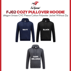 LEFONSE FJ02 Premium Pullover Hoodie Unisex 280gsm