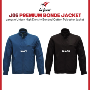 LEFONSE J06 Premium Bonde Jacket Unisex 240gsm