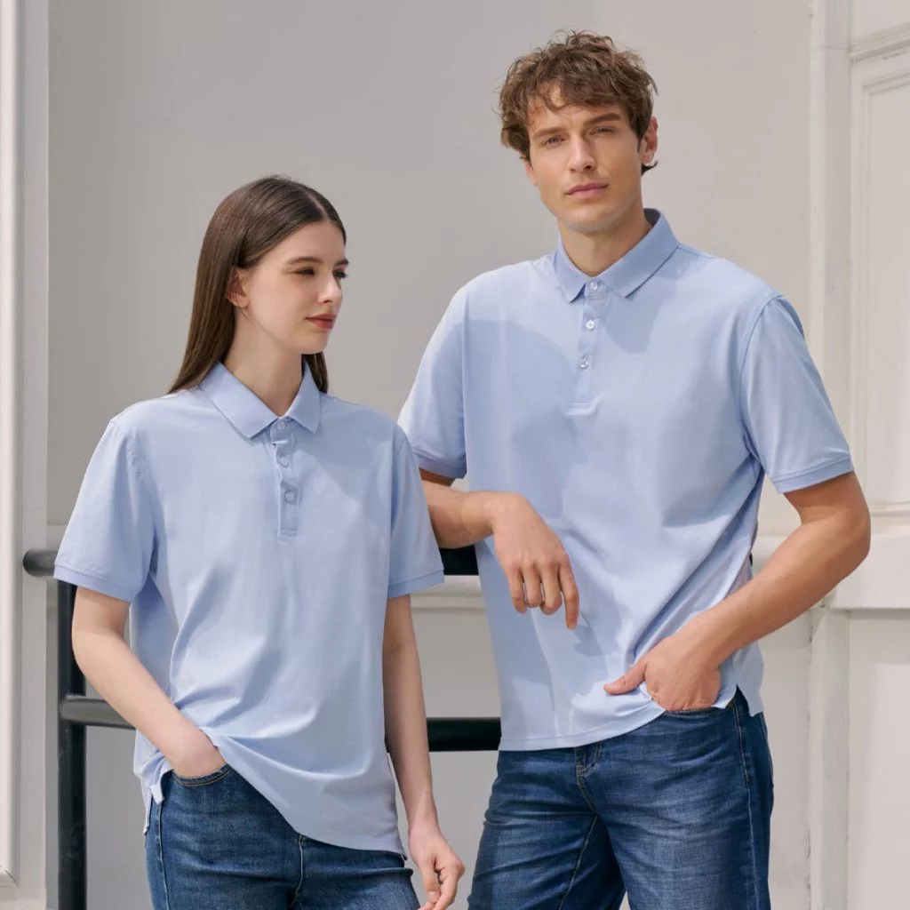 LEFONSE MH02 LuxeBlend Signature Polo Unisex 220gsm Uniform Collared Plain Polo - Image 4