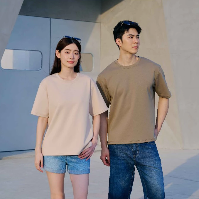 LEFONSE MHR01 240gsm Relaxed Fit Round Neck T-Shirt Unisex - Image 4