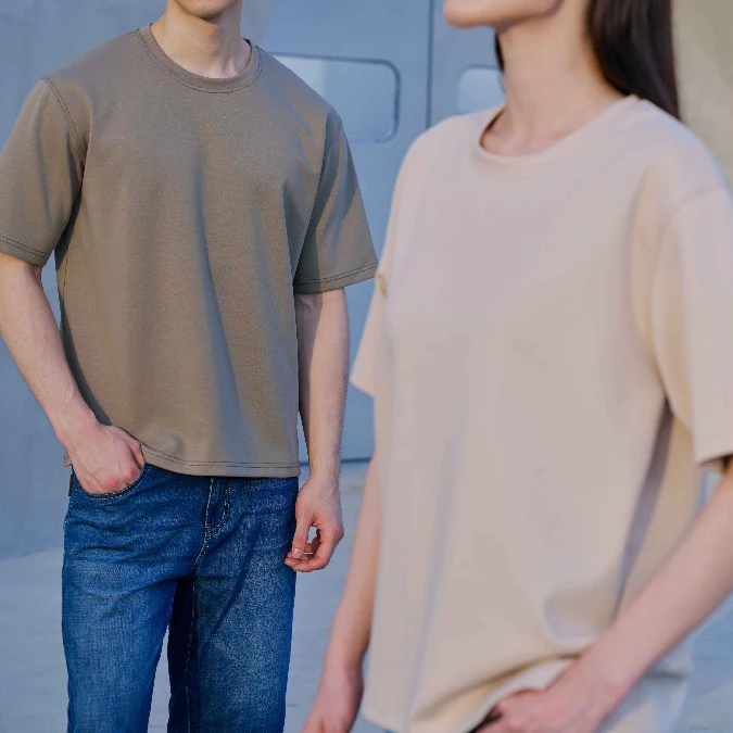 LEFONSE MHR01 240gsm Relaxed Fit Round Neck T-Shirt Unisex - Image 5