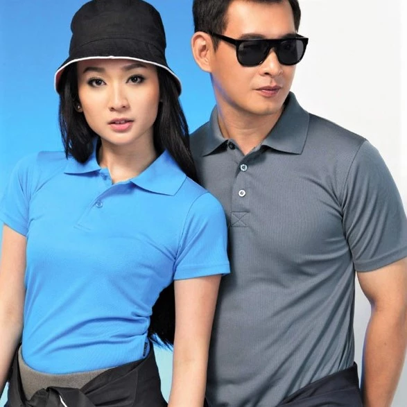 JCP x OREN SPORT The Best Selling Quick Dry Polo T-Shirt QD06 Unisex Sportswear Cool Fit Microfiber Plain Polo - QD06 - Image 3