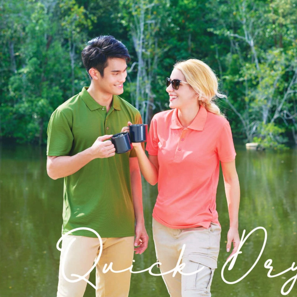 JCP x OREN SPORT The Best Selling Quick Dry Polo T-Shirt QD06 Unisex Sportswear Cool Fit Microfiber Plain Polo - QD06 - Image 10