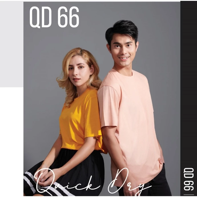 OREN SPORT Unisex Antimicrobial Antibacterial Dry Fit Cool Microfiber Jersey Training Tee Baju Lelaki - Multi Color QD66 - Image 2